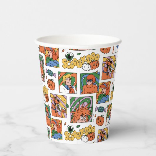 Scooby-Doo Halloween Photos Pattern 紙コップ (右)