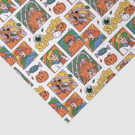 Scooby-Doo Halloween Photos Pattern 薄葉紙 (詳細)