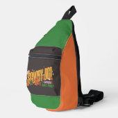 Scooby-Doo Halloween Snack Logo スリングバッグ (右コーナー)