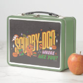 Scooby-Doo Halloween Snack Logo メタルランチボックス (インサイチュ)