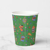 Scooby-Doo Holiday Snack Lights Pattern 紙コップ (右)