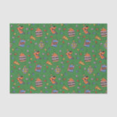 Scooby-Doo Holiday Snack Lights Pattern 薄葉紙 (正面)