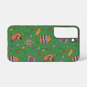 Scooby-Doo Holiday Snack Lights Pattern Samsung Galaxyケース (裏面横)