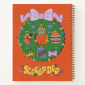Scooby-Doo Holiday Snack Wreath Graphic ノートブック (裏面)