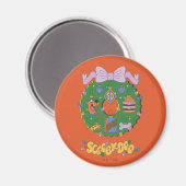 Scooby-Doo Holiday Snack Wreath Graphic マグネット (正面/裏面)