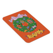 Scooby-Doo Holiday Snack Wreath Graphic マグネット (右側)