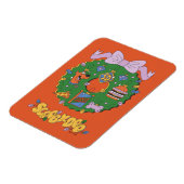 Scooby-Doo Holiday Snack Wreath Graphic マグネット (左側)