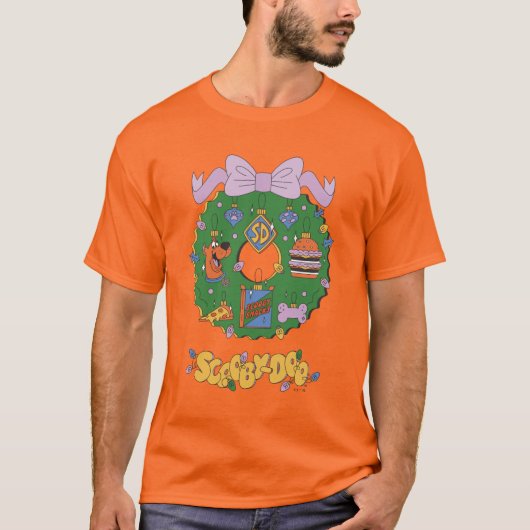 Scooby-Doo Holiday Snack Wreath Graphic Tシャツ (正面)