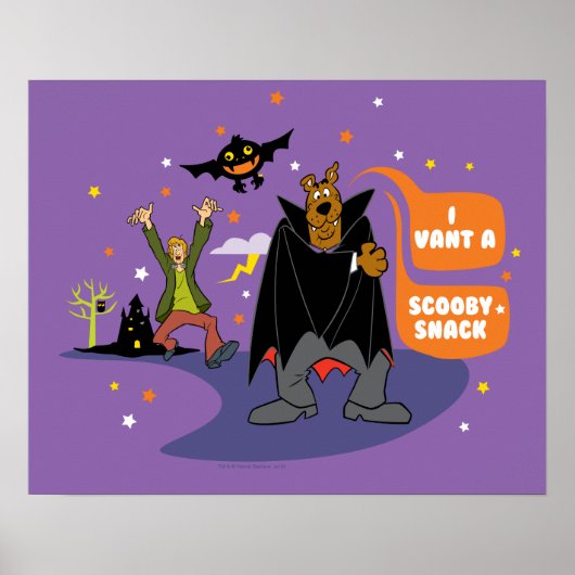 Scooby-Doo | I Vant a Scooby Snack ポスター (正面)