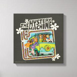 Scooby-Doo   "It's Lit" Mystery Machine Graphic キャンバスプリント