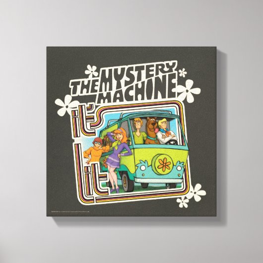Scooby-Doo | "It's Lit" Mystery Machine Graphic キャンバスプリント (正面)