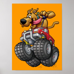 Scooby Doo-Monster Truck ポスター