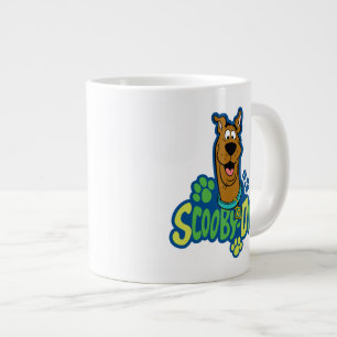 Scooby-Doo Paw印刷キャラクターバッジ ジャンボコーヒーマグカップ
