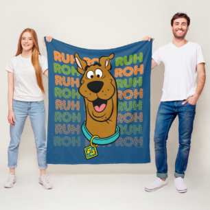 Scooby-Doo Ruh Roh フリースブランケット