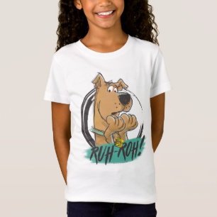 Scooby-Doo "Ruh Roh!" マーカーのスケッチ Tシャツ