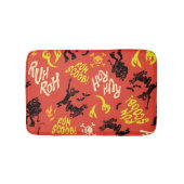 Scooby-Doo | Ruh Roh Run Scoob! Pattern バスマット (正面)