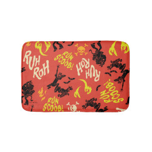 Scooby-Doo Ruh Roh Run Scoob! Pattern バスマット