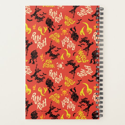Scooby-Doo | Ruh Roh Run Scoob! Pattern プランナー手帳 (裏面)