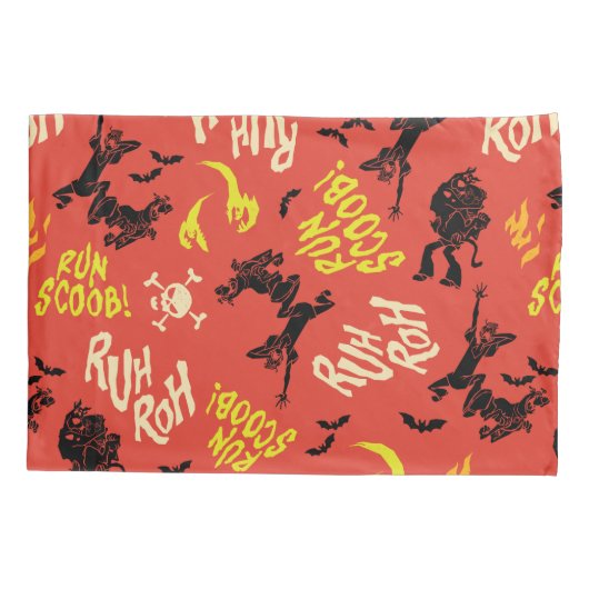 Scooby-Doo | Ruh Roh Run Scoob! Pattern 枕カバー (裏面)