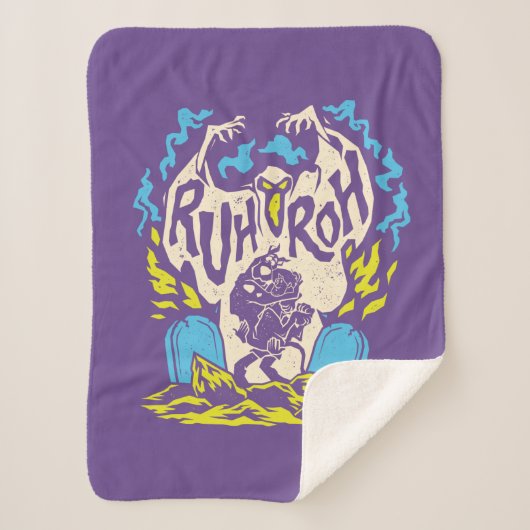 Scooby-Doo | Ruh Roh Scooby & Shaggy シェルパブランケット (正面)