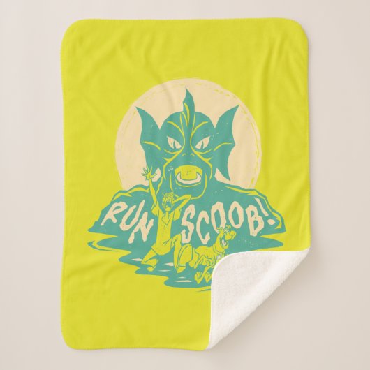 Scooby-Doo | Run Scoob! シェルパブランケット (正面)