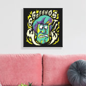 Scooby-Doo | Scared Shaggy キャンバスプリント (インサイチュ (リビング))