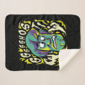 Scooby-Doo | Scared Shaggy シェルパブランケット (正面(横))