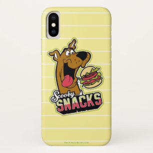 Scooby-Doo "Scooby軽食"のロゴ iPhone X ケース