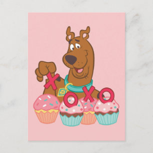 Scooby Doo - Scooby XOXO Cupcakes ポストカード