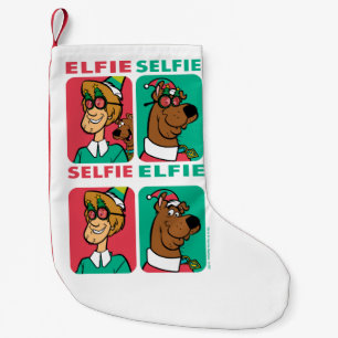 Scooby-Doo & Shaggy「エルフィ·セルフィ」 スモールクリスマスストッキング