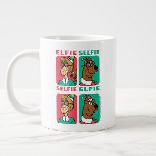 Scooby-Doo & Shaggy "Elfie Selfie" ジャンボコーヒーマグカップ