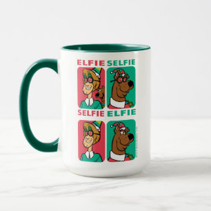Scooby-Doo & Shaggy "Elfie Selfie" マグカップ