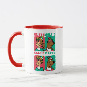 Scooby-Doo & Shaggy "Elfie Selfie" マグカップ