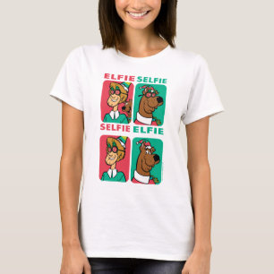 Scooby-Doo & Shaggy "Elfie Selfie" Tシャツ