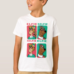 Scooby-Doo & Shaggy "Elfie Selfie" Tシャツ