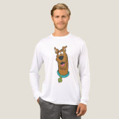 Scooby-Doo Smiling Face トライブレンドＴシャツ (正面全体)