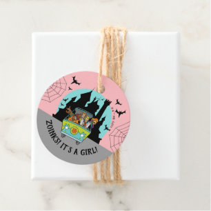Scooby-Doo Spooktacular Halloween Baby Shower フェイバータグ