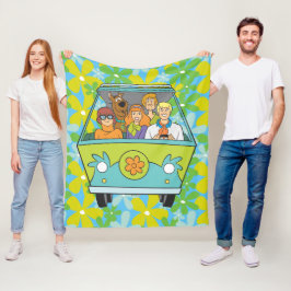 Scooby-Doo & The Gang Mystery Machine フリースブランケット