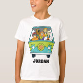Scooby-Doo & The Gang Mystery Machine Tシャツ (正面)