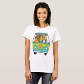 Scooby-Doo & The Gang Mystery Machine Tシャツ (正面フル)