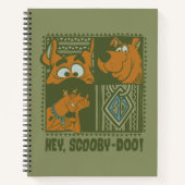 Scooby-Doo Tribal Square Graphic ノートブック (正面)
