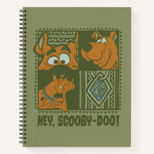 Scooby-Doo Tribal Square Graphic ノートブック