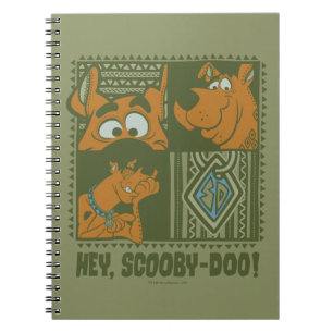 Scooby-Doo Tribal Square Graphic ノートブック