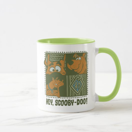 Scooby-Doo Tribal Square Graphic マグカップ (右)