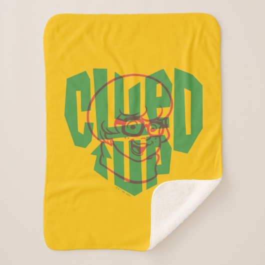 Scooby-Doo | Velma Clued Up シェルパブランケット (正面)