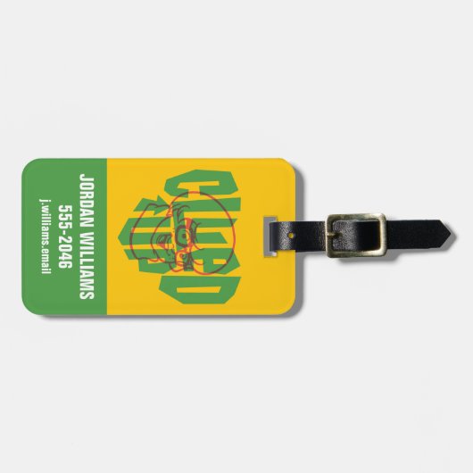 Scooby-Doo | Velma Clued Up ラゲッジタグ (正面横)