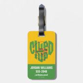 Scooby-Doo | Velma Clued Up ラゲッジタグ (裏面縦)