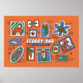 Scooby-Doo Wall of Halloween Picture Frames ポスター (正面)