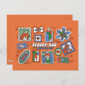 Scooby-Doo Wall of Halloween Picture Frames ポストカード (正面/裏面)