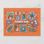 Scooby-Doo Wall of Halloween Picture Frames ポストカード (正面)